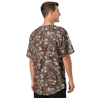 Romanian Soviet 1990 Leaf Autumn CAMO baseball jersey - Baseball Jerseys