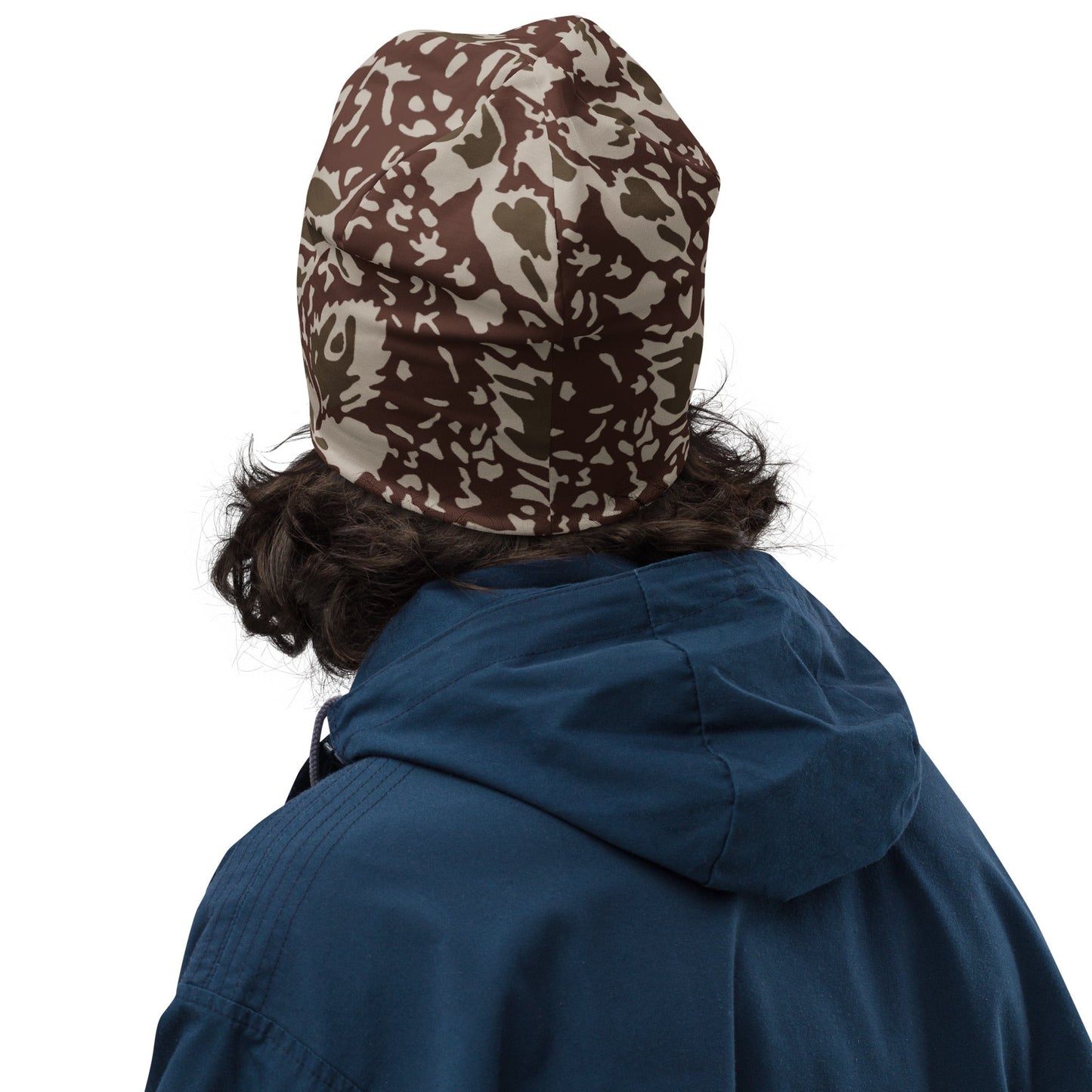 Romanian Soviet 1990 Leaf Autumn CAMO Beanie - Beanies