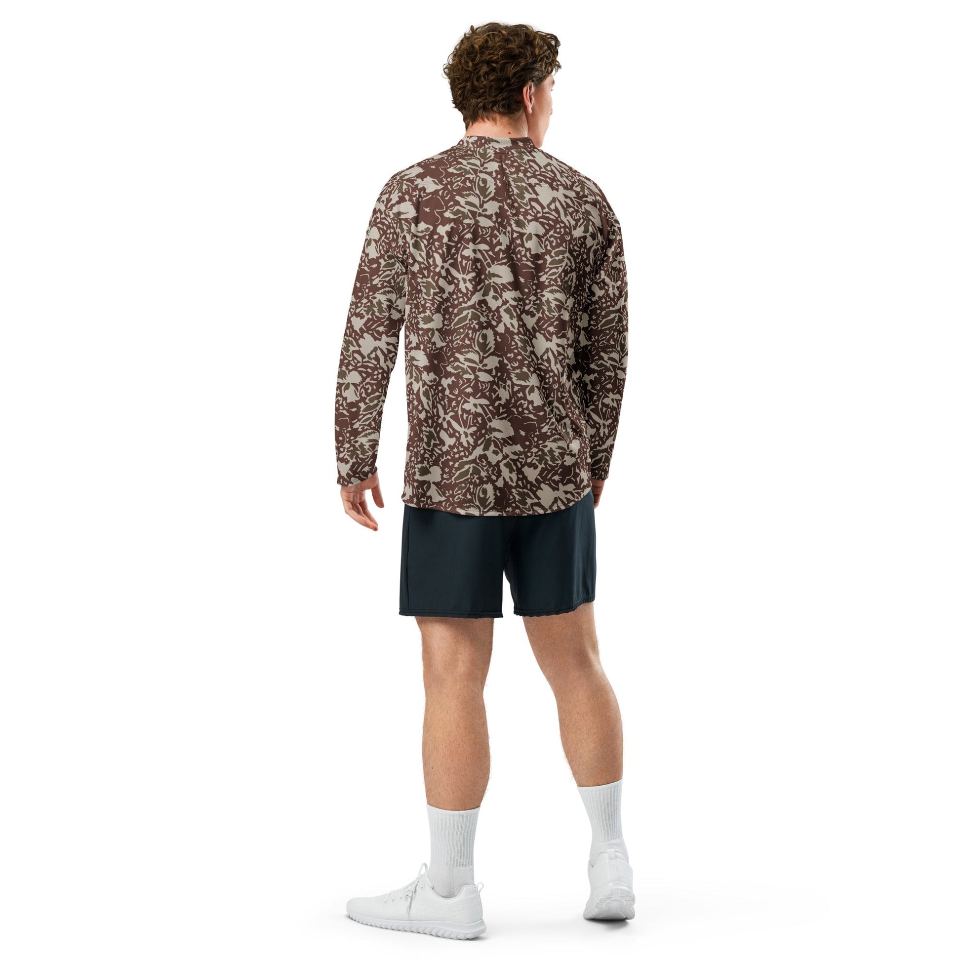 Romanian Soviet 1990 Leaf Autumn CAMO hockey fan jersey - Hockey Jerseys