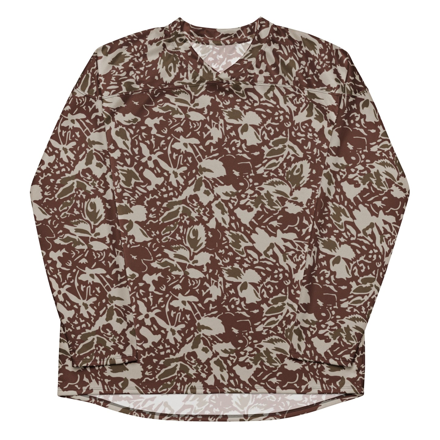 Romanian Soviet 1990 Leaf Autumn CAMO hockey fan jersey - Hockey Jerseys