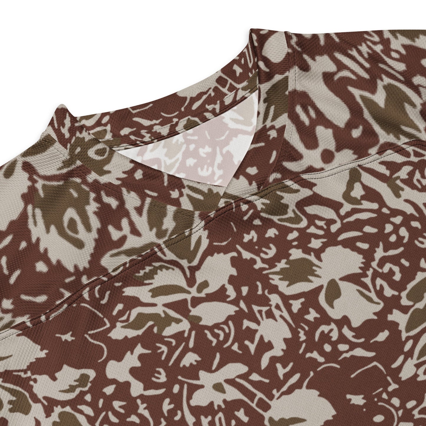 Romanian Soviet 1990 Leaf Autumn CAMO hockey fan jersey - Hockey Jerseys