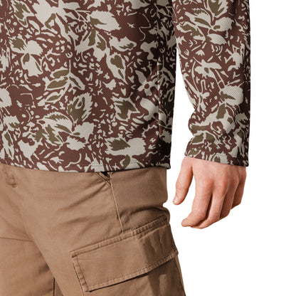 Romanian Soviet 1990 Leaf Autumn CAMO hockey fan jersey - Hockey Jerseys