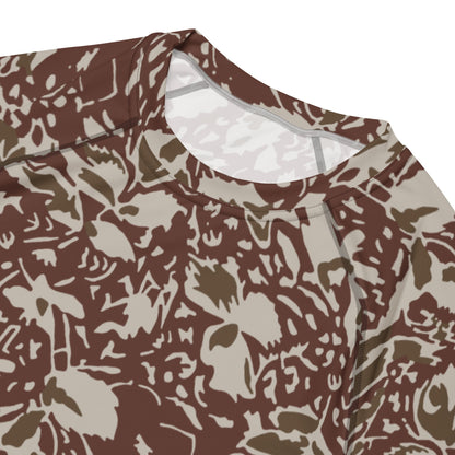 Romanian Soviet 1990 Leaf Autumn CAMO Mens Short-Sleeve Rash Guard - Short-sleeve Guards