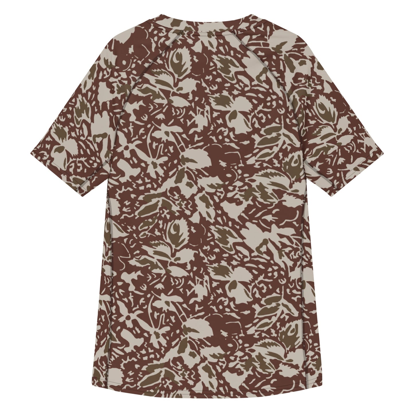 Romanian Soviet 1990 Leaf Autumn CAMO Mens Short-Sleeve Rash Guard - Short-sleeve Guards