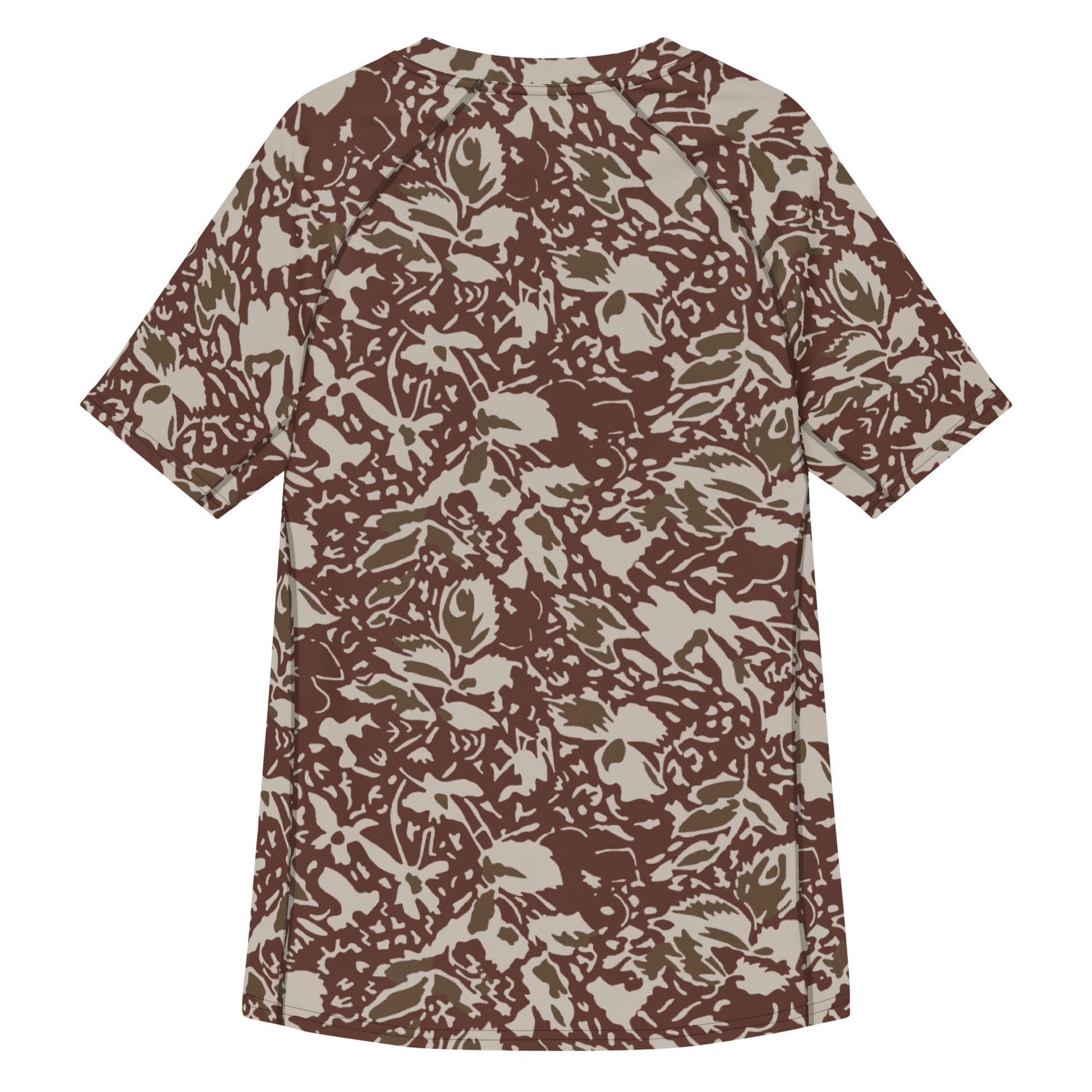 Romanian Soviet 1990 Leaf Autumn CAMO Mens Short-Sleeve Rash Guard - Short-sleeve Guards