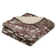 Leaf M90 Romanian Autumn CAMO Sherpa Blanket