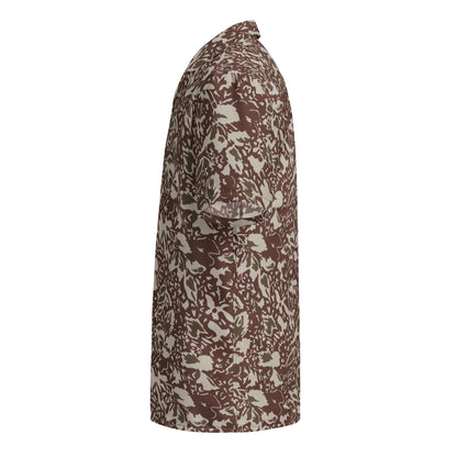 Romanian Soviet 1990 Leaf Autumn CAMO Unisex button shirt - Button Shirts