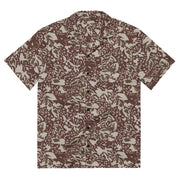 Leaf M90 Romanian Autumn CAMO Unisex Short-Sleeve Button Shirt - 2XS - Button-Up