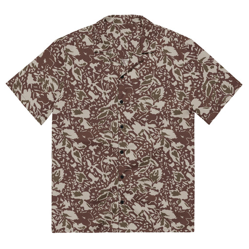 Leaf M90 Romanian Autumn CAMO Unisex Short-Sleeve Button Shirt - 2XS - Button-Up