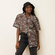 Leaf M90 Romanian Autumn CAMO Unisex Short-Sleeve Button Shirt - Button-Up