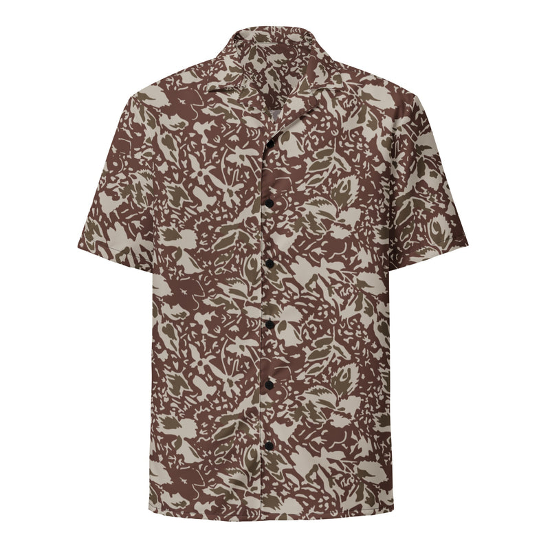 Leaf M90 Romanian Autumn CAMO Unisex Short-Sleeve Button Shirt - Button-Up