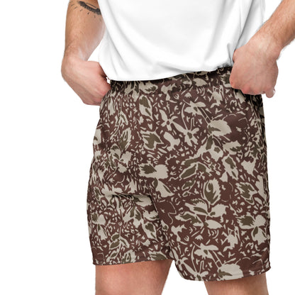 Romanian Soviet 1990 Leaf Autumn CAMO Unisex mesh shorts - Mesh Shorts