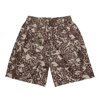 Romanian Soviet 1990 Leaf Autumn CAMO Unisex mesh shorts - Mesh Shorts