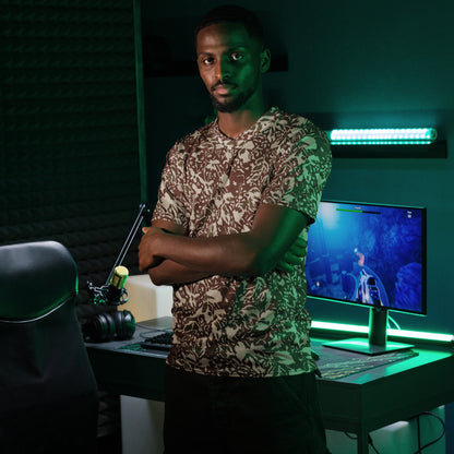 Romanian Soviet 1990 Leaf Autumn CAMO unisex sports jersey - Sports Jerseys