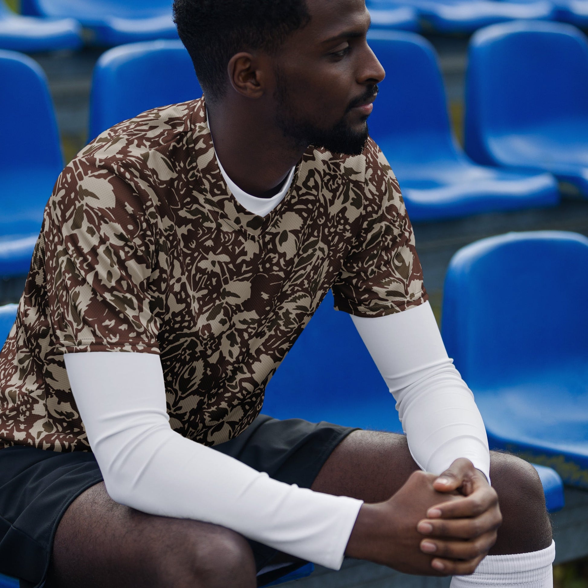 Romanian Soviet 1990 Leaf Autumn CAMO unisex sports jersey - Sports Jerseys