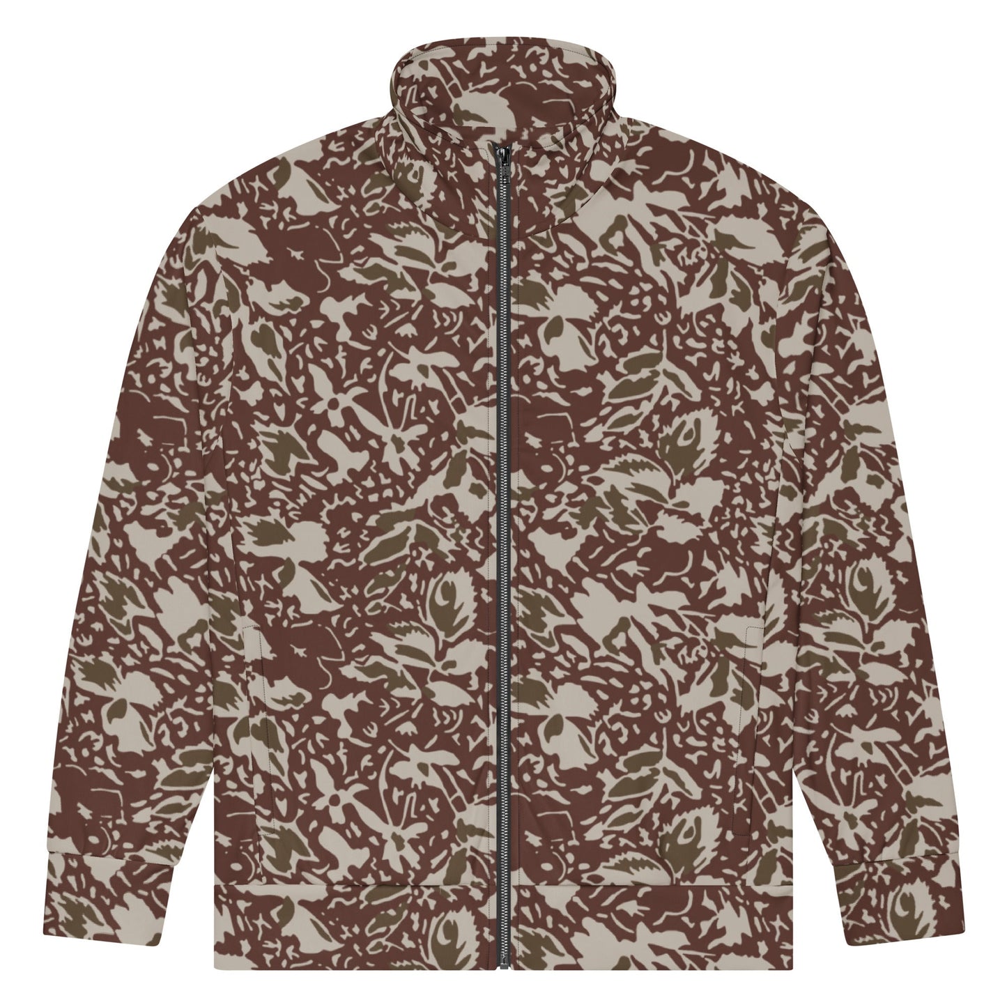 Romanian Soviet 1990 Leaf Autumn CAMO Unisex track jacket - Track Jackets