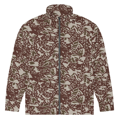 Romanian Soviet 1990 Leaf Autumn CAMO Unisex track jacket - Track Jackets