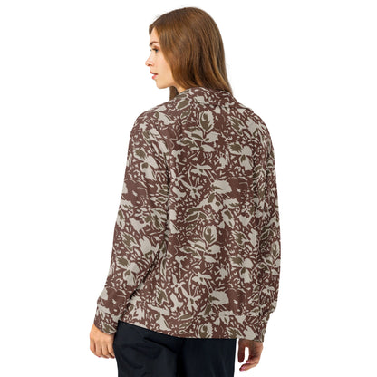 Romanian Soviet 1990 Leaf Autumn CAMO Unisex track jacket - Track Jackets