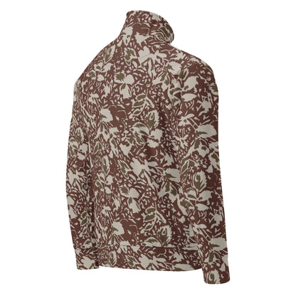 Romanian Soviet 1990 Leaf Autumn CAMO Unisex track jacket - Track Jackets