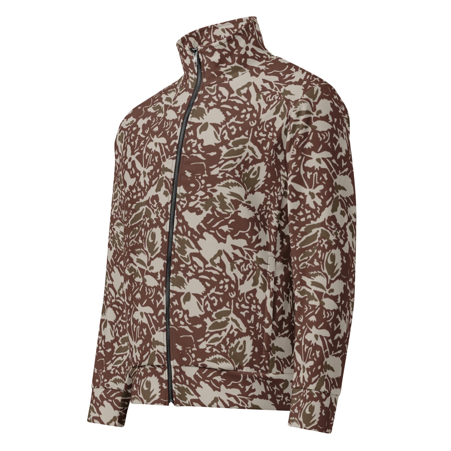 Romanian Soviet 1990 Leaf Autumn CAMO Unisex track jacket - Track Jackets