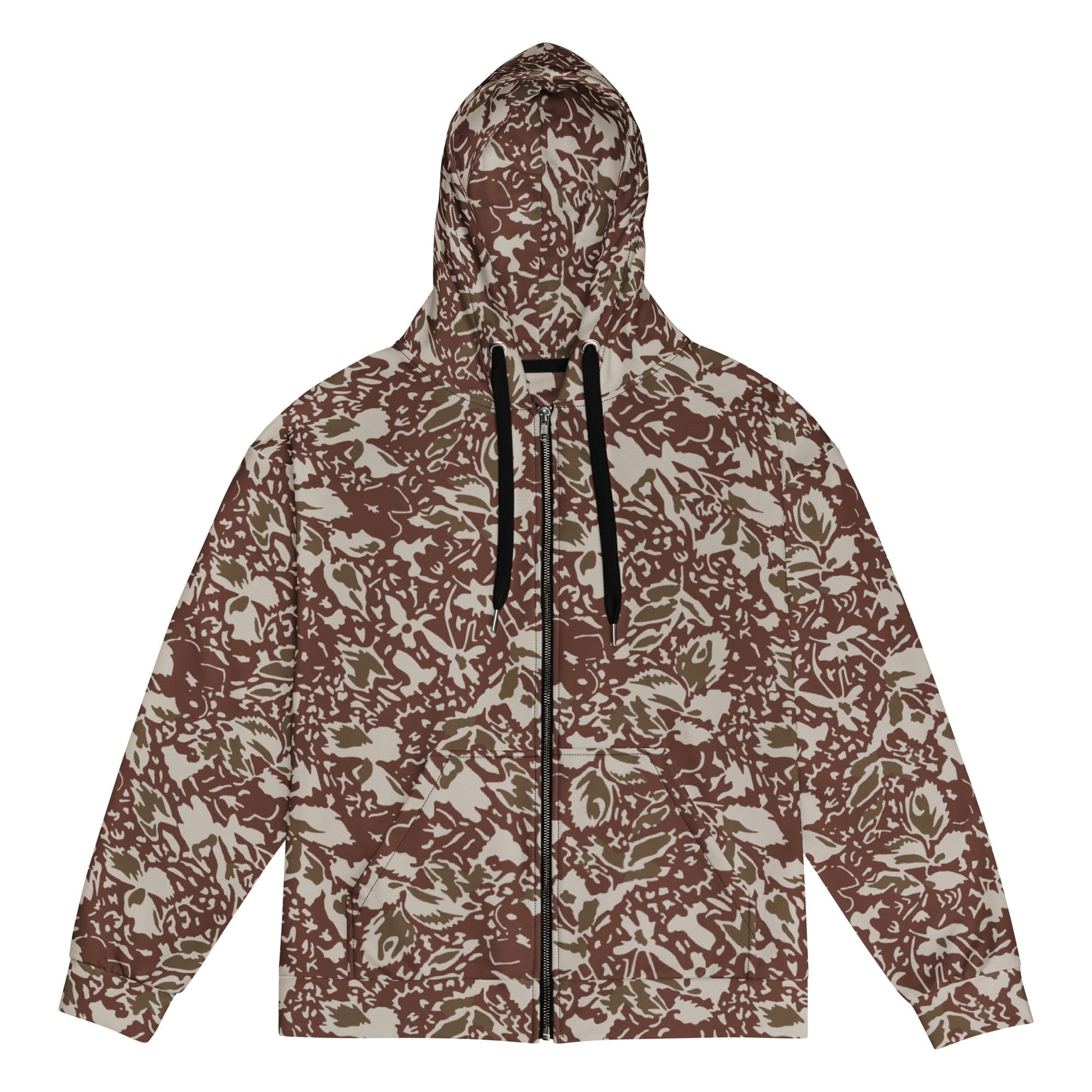 Romanian Soviet 1990 Leaf Autumn CAMO Unisex zip hoodie - 2XS - Zip Hoodies