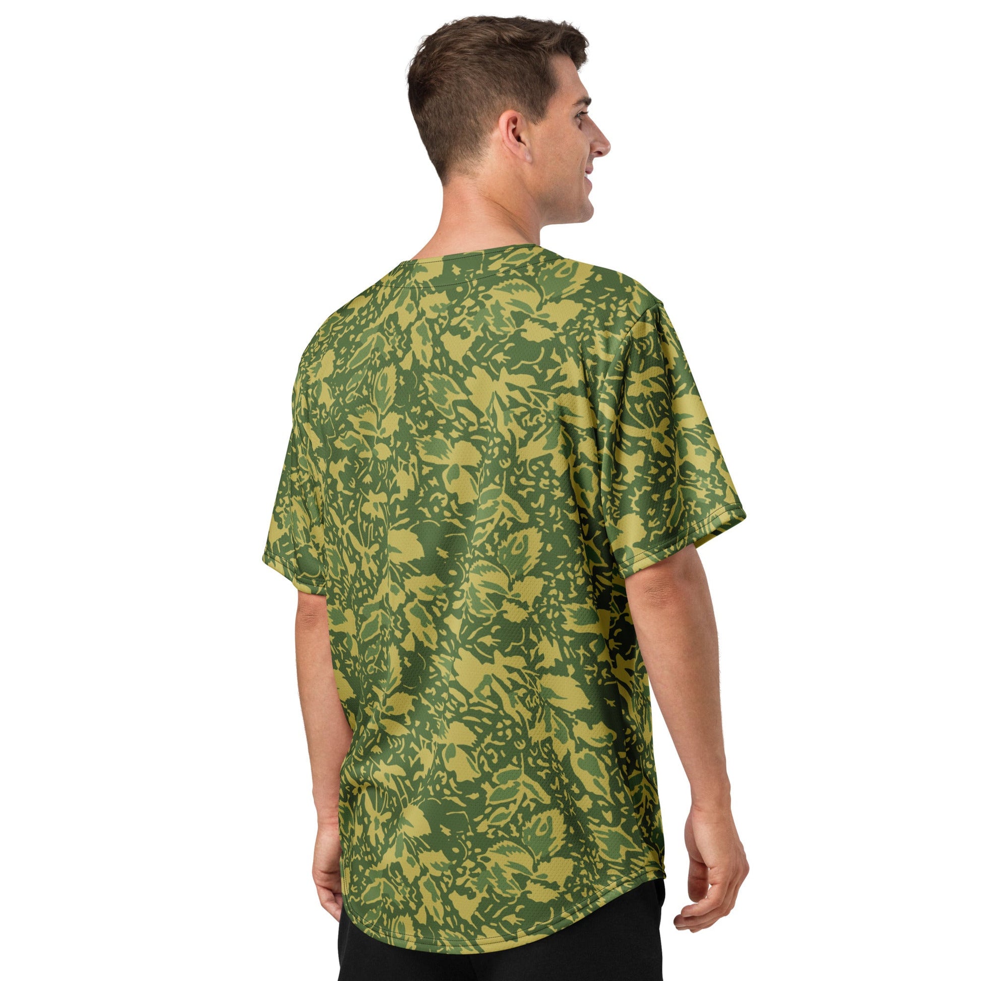 Romanian Soviet 1990 Leaf Spring CAMO baseball jersey - Baseball Jerseys