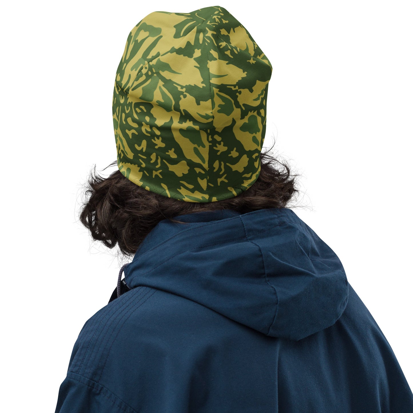 Romanian Soviet 1990 Leaf Spring CAMO Beanie - Beanies