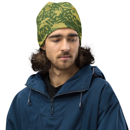 Romanian Soviet 1990 Leaf Spring CAMO Beanie - Beanies