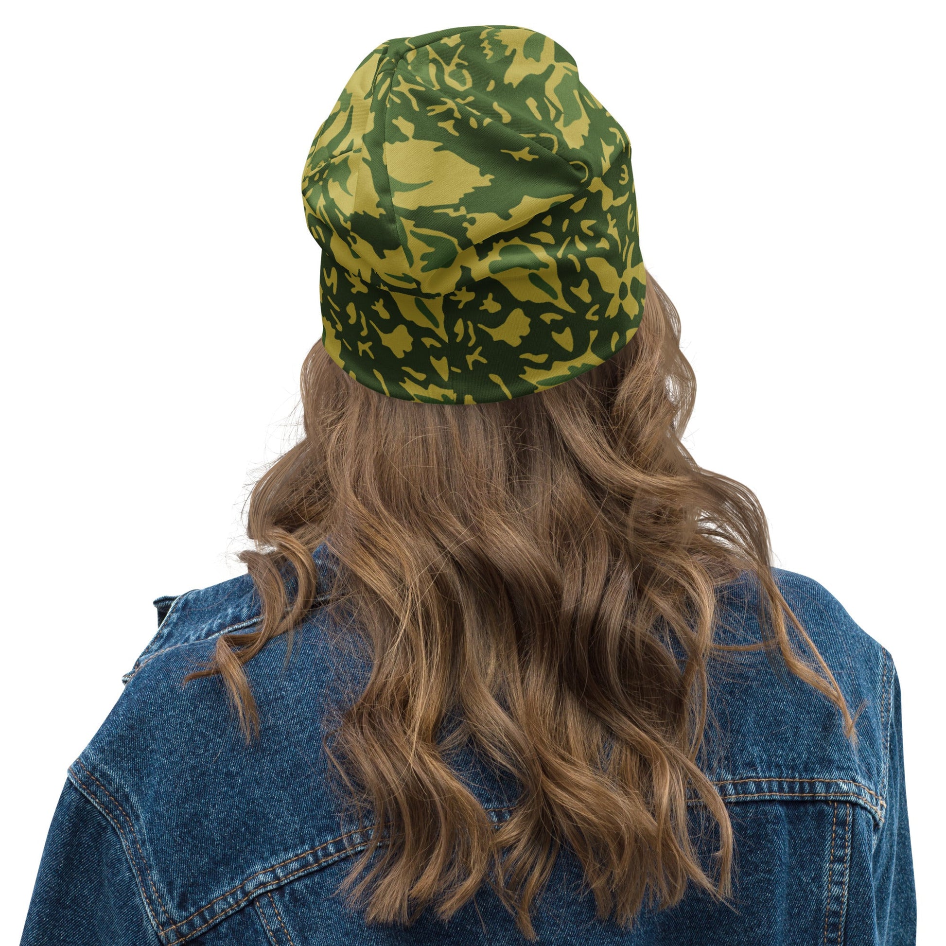Romanian Soviet 1990 Leaf Spring CAMO Beanie - Beanies