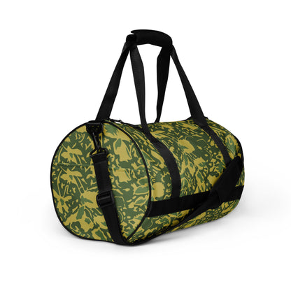 Romanian Soviet 1990 Leaf Spring CAMO gym bag - Gym Bags