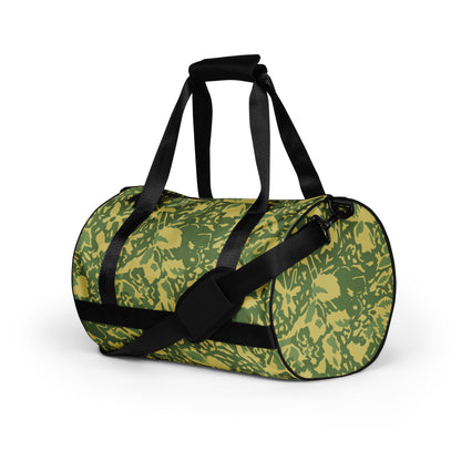 Romanian Soviet 1990 Leaf Spring CAMO gym bag - Gym Bags