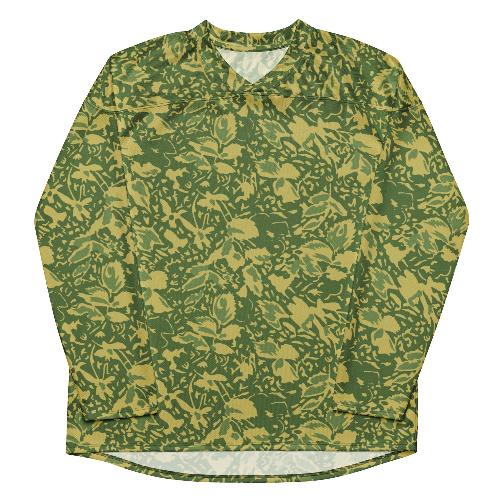 Romanian Soviet 1990 Leaf Spring CAMO hockey fan jersey - Hockey Jerseys