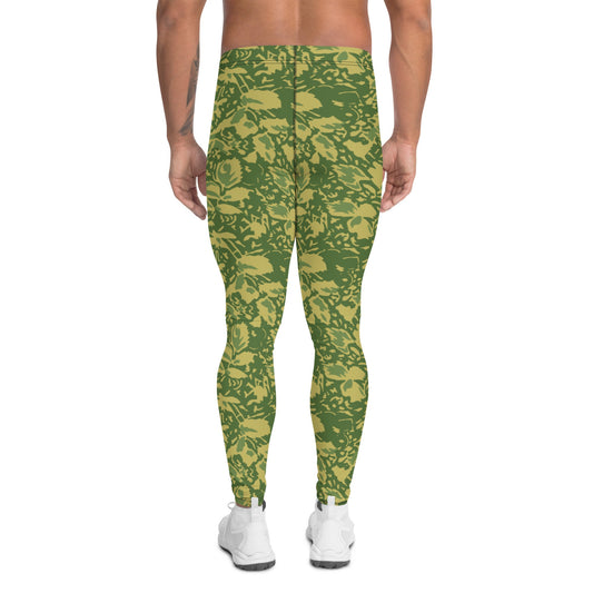 Romanian Soviet 1990 Leaf Spring CAMO Mens Leggings