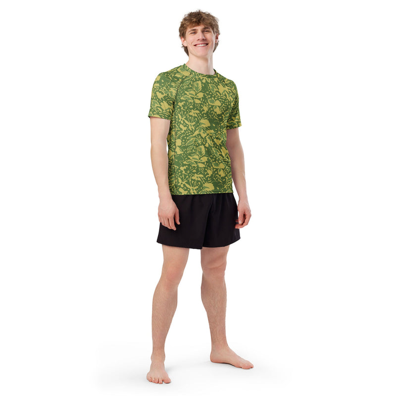Leaf M90 Romanian Spring CAMO Mens Short-Sleeve Rash Guard - SS