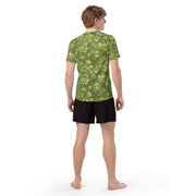 Leaf M90 Romanian Spring CAMO Mens Short-Sleeve Rash Guard - SS