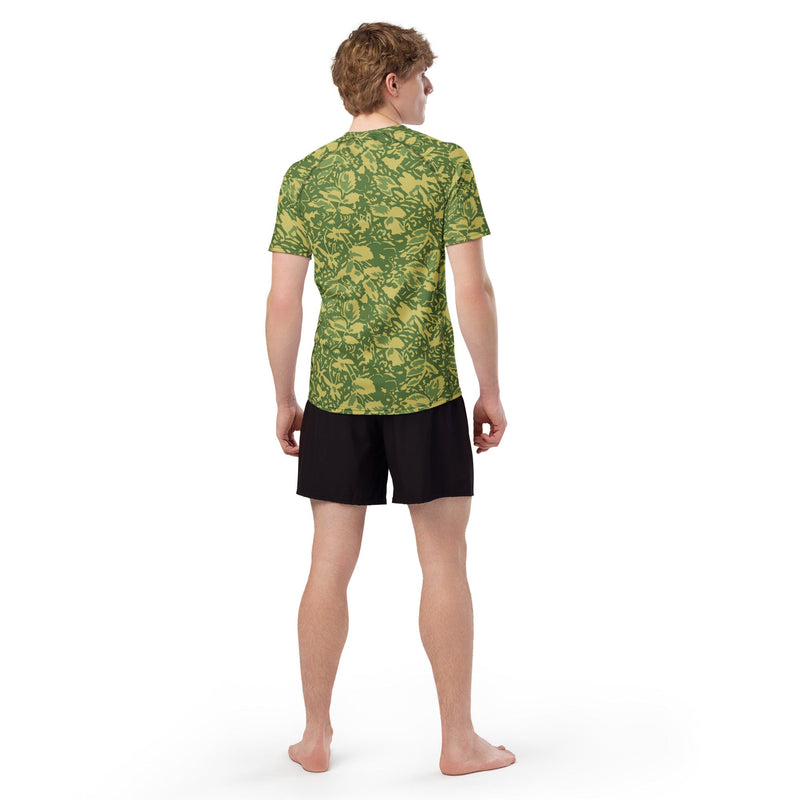 Leaf M90 Romanian Spring CAMO Mens Short-Sleeve Rash Guard - SS