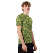 Leaf M90 Romanian Spring CAMO Mens Short-Sleeve Rash Guard - SS