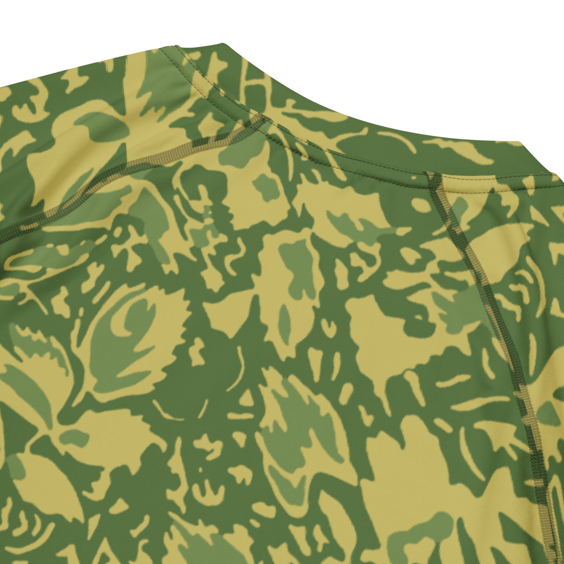 Romanian Soviet 1990 Leaf Spring CAMO Mens Short-Sleeve Rash Guard - Short-sleeve Guards