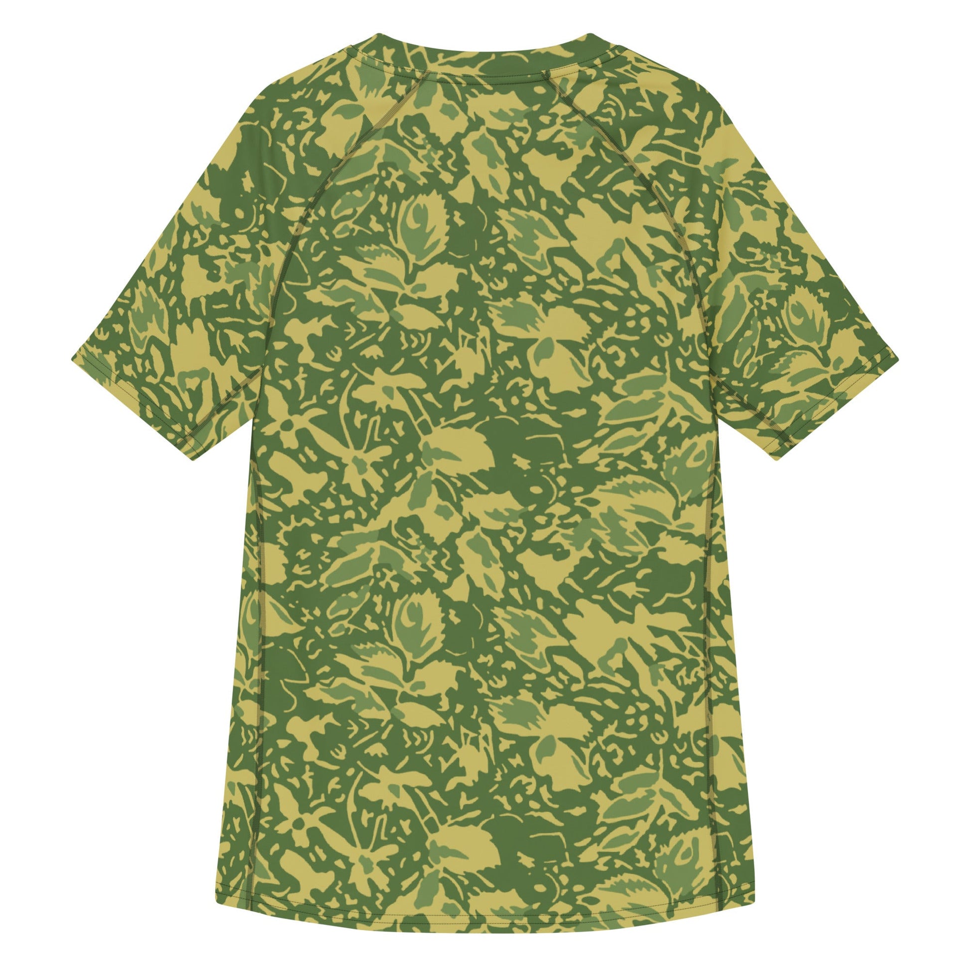 Romanian Soviet 1990 Leaf Spring CAMO Mens Short-Sleeve Rash Guard - Short-sleeve Guards