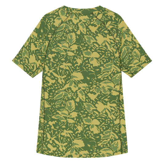 Romanian Soviet 1990 Leaf Spring CAMO Mens Short-Sleeve Rash Guard - Short-sleeve Guards