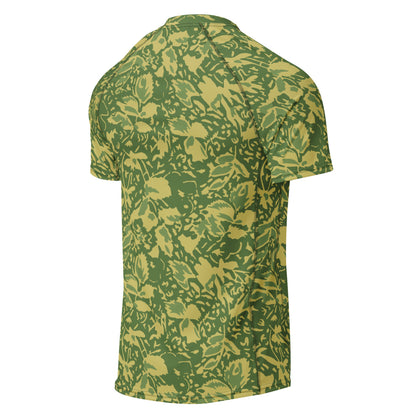 Romanian Soviet 1990 Leaf Spring CAMO Mens Short-Sleeve Rash Guard - Short-sleeve Guards