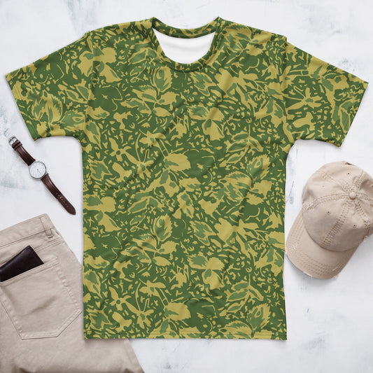 Romanian Soviet 1990 Leaf Spring CAMO Mens t-shirt - XS - T-Shirts