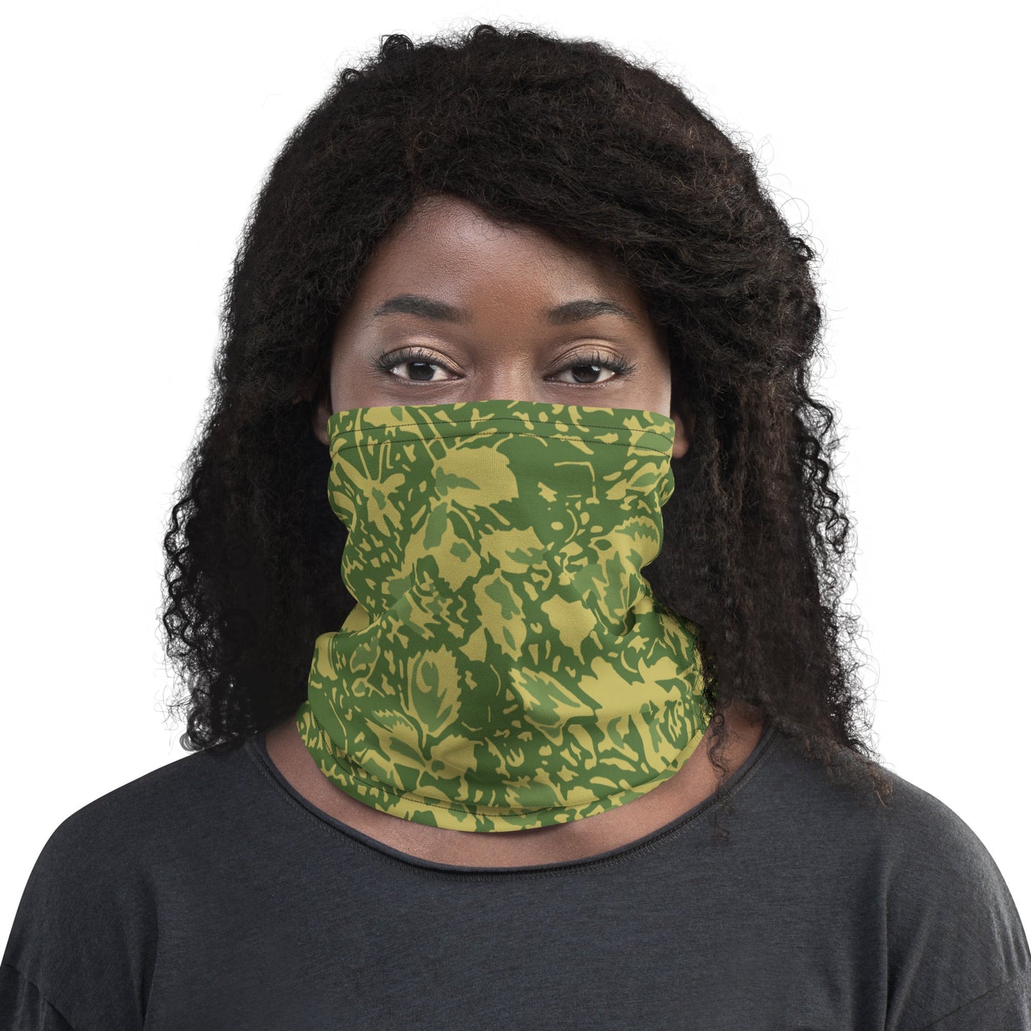 Romanian Soviet 1990 Leaf Spring CAMO Neck Gaiter Gaiters