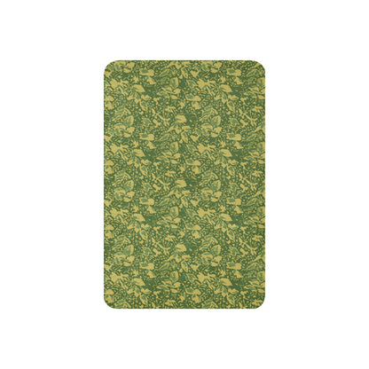 Romanian Soviet 1990 Leaf Spring CAMO Sherpa blanket - Blankets