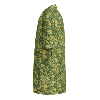 Romanian Soviet 1990 Leaf Spring CAMO Unisex button shirt - Button Shirts