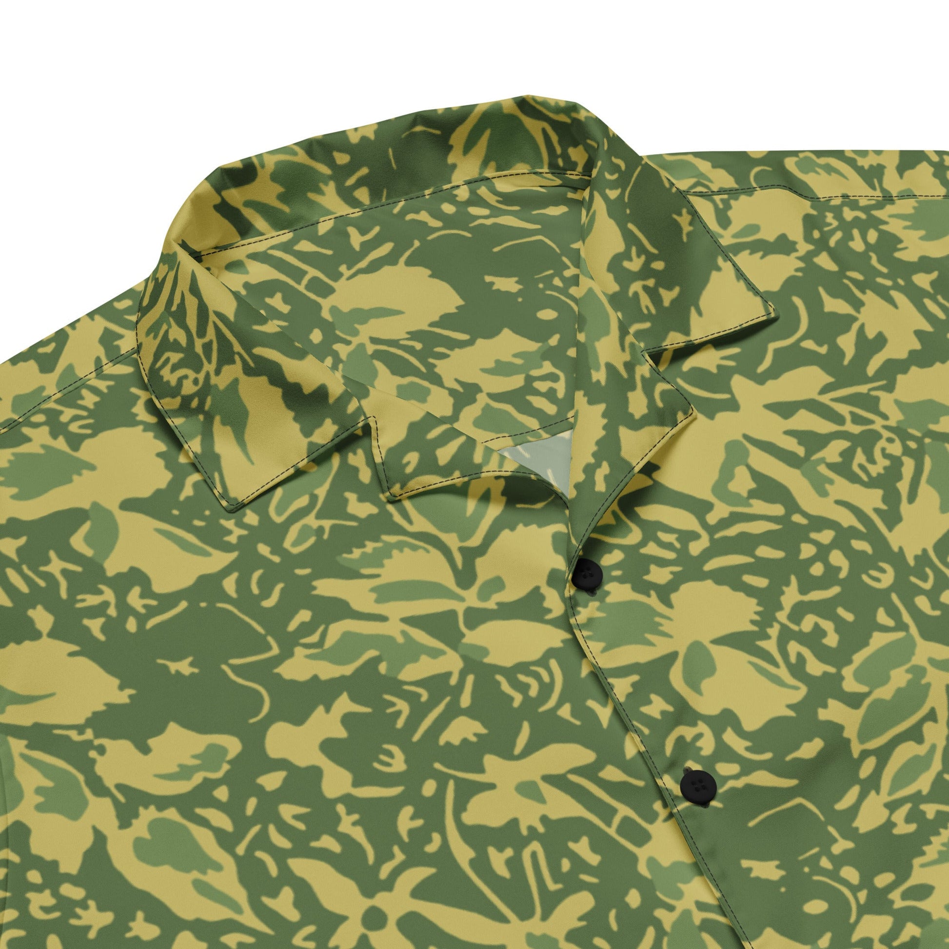 Romanian Soviet 1990 Leaf Spring CAMO Unisex button shirt - Button Shirts