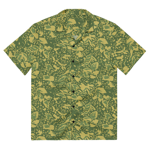 Leaf M90 Romanian Spring CAMO Unisex Short-Sleeve Button Shirt - 2XS - Button-Up