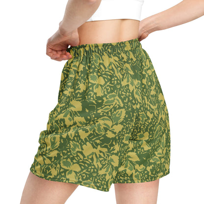 Romanian Soviet 1990 Leaf Spring CAMO Unisex mesh shorts - Mesh Shorts