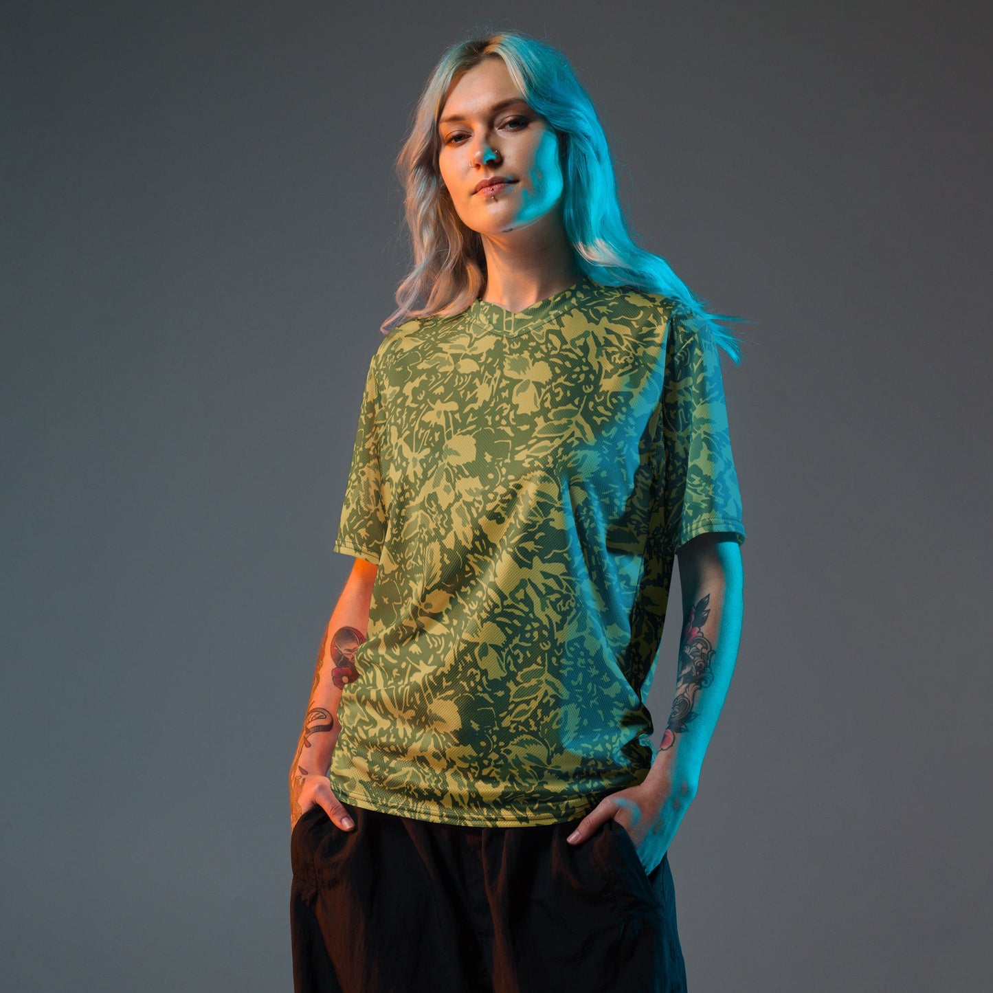 Romanian Soviet 1990 Leaf Spring CAMO unisex sports jersey - Sports Jerseys