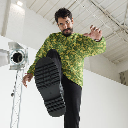 Romanian Soviet 1990 Leaf Spring CAMO Unisex Sweatshirt - Sweatshirts